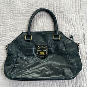 Black leather Elliot Lucca purse